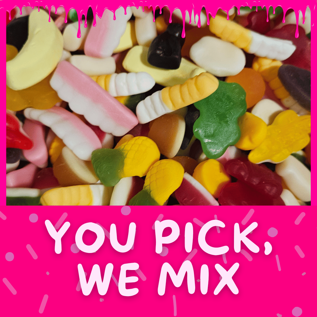 You Pick, We Mix ~ Custom lolly bags