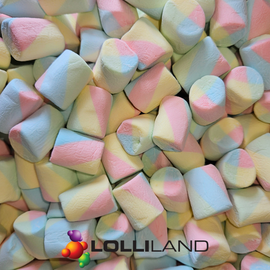 Rainbow Twist Marshmallows